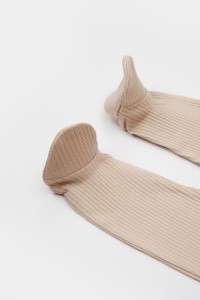 Cutie 4 piese pentru nou nascut - 100% bumbac organic - Mink, BabyCosy
