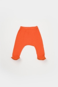 Cutie 4 piese pentru nou nascut - 100% bumbac organic - Portocaliu, BabyCosy