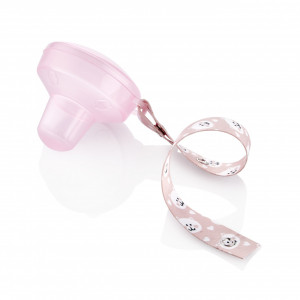 Cutiuta pentru suzeta cu lantisor BabyJem