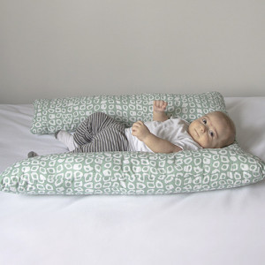 Perna 3 in 1 : babynest, pentru gravide si pentru alaptare in forma de U BabyJem - Img 3