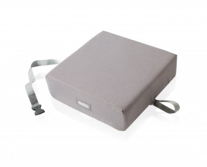 Pernuta inaltator 32x32 cm pentru scaun de masa, BabyJem, Antracit - Img 1