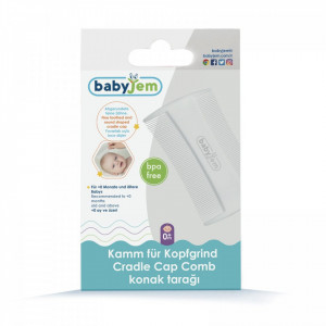 Pieptan bebelusi pentru cruste de lapte BabyJem Delicate - Img 6