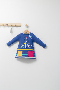 Rochita pentru fetite Colorful autum, Tongs baby - Img 2