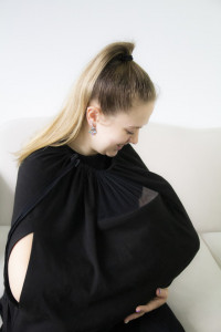 Sal pentru alaptare cu fereastra din tul BabyJem - Img 8