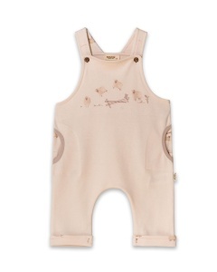 Salopetă cu bretele, Lamb, BabyCosy, 100% bumbac organic - Img 5