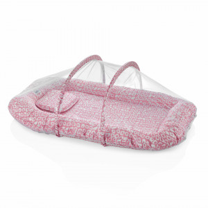 Saltea reductor/ BabyNest BabyJem cu pernuta si plasa insecte Sleep Safe - Img 5