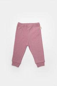 Set 2 pantaloni Bamboo, roz, BabyCosy, 50%bumbac+50% bambus