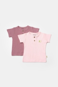 Set 2 tricouri Bamboo, BabyCosy, 50% bumbac+50%bambus