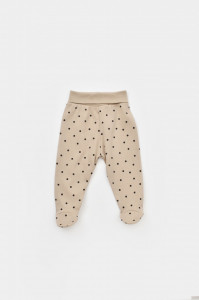 Set 3 piese: body, pantaloni si caciulita Girafa, BabyCosy, 100% bumbac organic