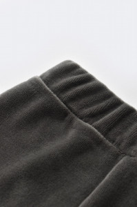 Set 3 piese Broscuta cu body, pantalonasi si vestuta din 80%bumbac organic si 20% poliester - Antracit, BabyCosy - Img 8
