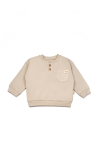 Set bluzita si pantaloni COOL cu buzunar - Stone, BabyCosy