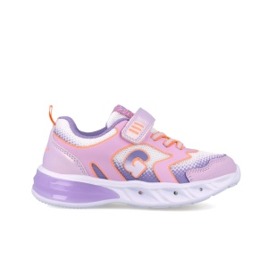 Sneakers cu luminite Garvalin 252828, mov