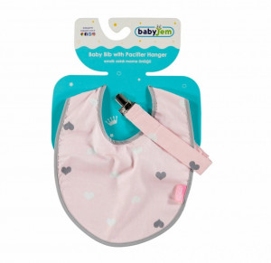 Baveta cu suport pentru suzeta BabyJem - Img 10