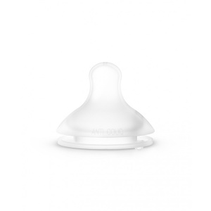 Biberon din silicon, 150ml, SX Pro debit lent, albastru, Suavinex - Img 3