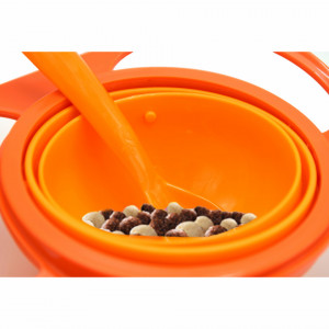 Bol multifunctional cu capac si rotire 360 grade BabyJem Amazing Bowl