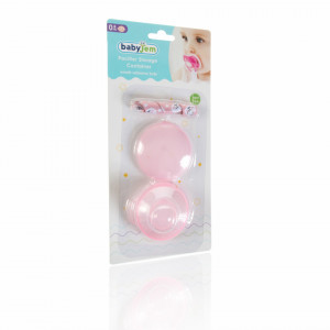 Cutiuta pentru suzeta cu lantisor BabyJem - Img 3