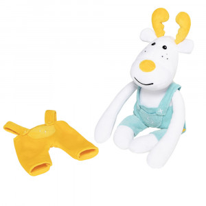 Jucarie ren de plus pentru copii, Skiddou, 30 cm - Img 10