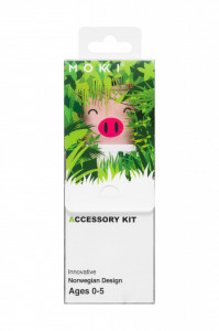 Kit accesorii pentru ochelari de soare MOKKI Click&Change, roz - Img 4