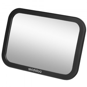 Oglinda auto retrovizoare Skiddou Basp pentru supraveghere copii, reglare 360 grade, 26x19 cm - Img 10