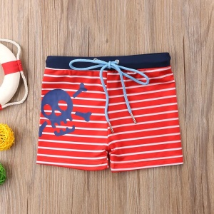 Pantalon de baie baietel Marinar Rosu