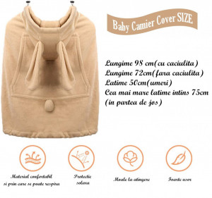 Protectie universala pentru sisteme de purtare tip marsupiu Drool - Img 3