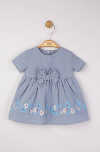 Rochita eleganta cu broderie pentru fetite, Tongs baby - Img 3