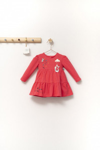 Rochita Scufita rosie pentru fetite, Tongs baby - Img 2