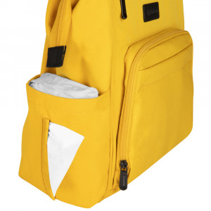 Rucsac multifunctional mamici Skiddou Astrid, Galben - Img 5