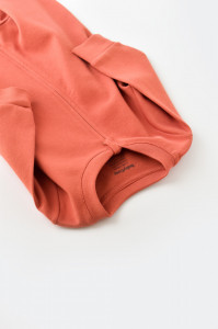 Salopeta cu fermoar cu maneca lunga si pantaloni lungi - 100%bumbac organic - Scortisoara, BabyCosy - Img 2
