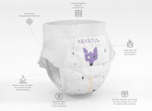 Scutece tip chilotel hipoalergenice Agnotis pants, marimea nr. 6, 17+ kg, 34 bucati