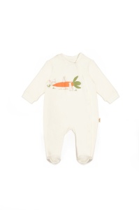 Set 2 salopete Rabbit, 100%bumbac organic, BabyCosy