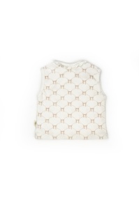 Set 2 vestute pentru bebelusi, stone, BabyCosy Organic Wear - Img 4