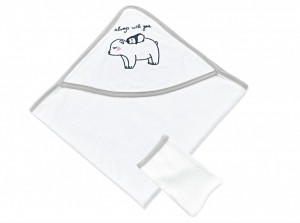 Set de baie complet pentru bebelusi cu 6 piese, BabyJem