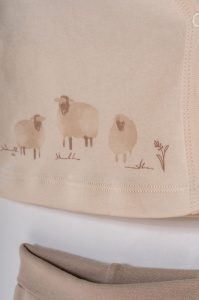 Set de 5 piese pentru nou nascut, Lamb, BabyCosy - Img 12