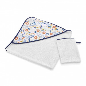 Set prosop si manusa de baie 72x72 cm BabyJem - Img 4