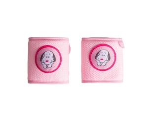 Genunchiere de protectie pentru bebelusi BabyJem, Roz