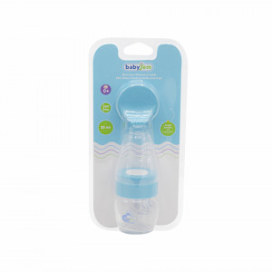 Mini biberon 2 in 1 Cana si biberon din sticla BabyJem 30 ml