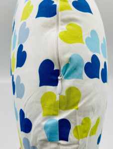 Perna pentru alaptat 2 in 1 Nursing Pillow Hearts, BabyJem - Img 7