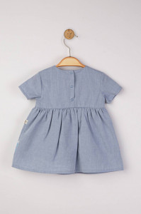 Rochita eleganta cu broderie pentru fetite, Tongs baby - Img 4