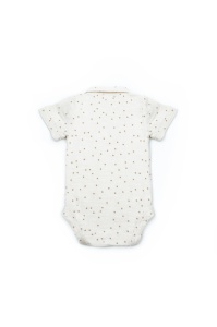 Set 2 body-uri cu guler TeddyBear, BabyCosy, 100% bumbac