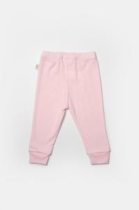 Set 2 pantaloni Bamboo, roz, BabyCosy, 50%bumbac+50% bambus