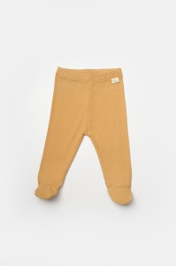 Set 2 pantaloni Bamboo, galben, BabyCosy, 50%bumbac+50% bambus