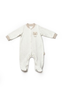Set 2 salopete TeddyBear, 100%bumbac organic, BabyCosy