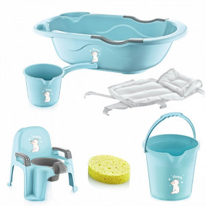 Set cadita de baie cu 6 piese BabyJem Bebe Lux - Img 10