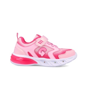 Sneakers cu luminite Garvalin 252828, roz