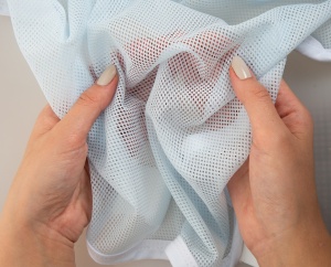 Suport textil pentru cadita Babyjem. bleu