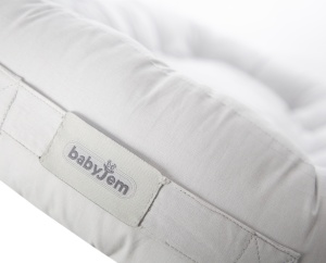 Babynest cu bara de jucarii, BabyJem, gri
