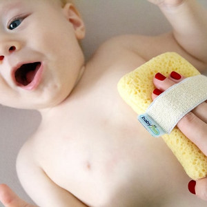 Burete tip manusa cu buzunar interior pentru sapun Glove baby BabyJem - Img 8
