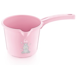 Cana pentru clatire bebelusi, 1.25l, BabyJem, roz