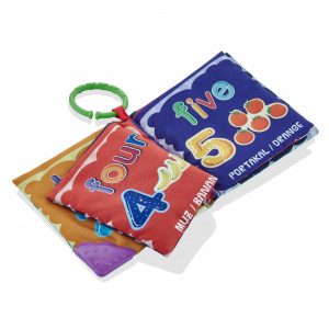 Cartea interactiva pentru bebelusi cu accesoriu de dentitie BabyJem - Img 5
